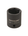 douille à chocs métrique, 6 pans, 1/2 - 24 mm - silverline
