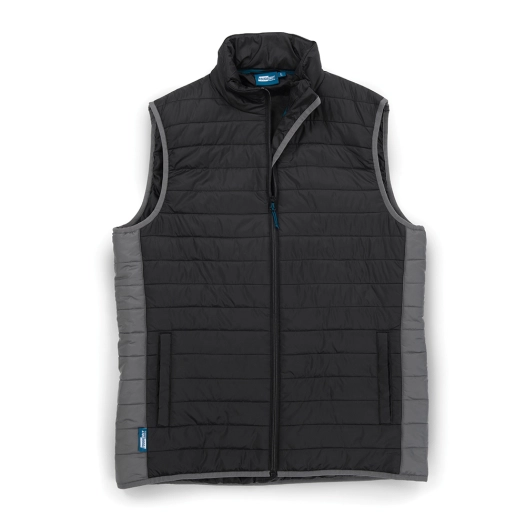 1 gilet bicolore, noir et gris anthracite - taille m - tough grit