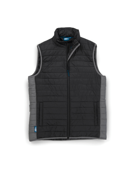 1 gilet bicolore, noir et gris anthracite - taille m - tough grit