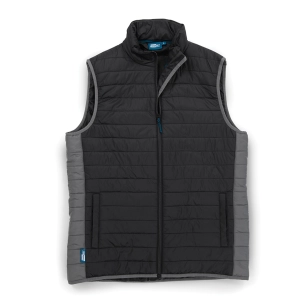1 gilet bicolore, noir et gris anthracite - taille m - tough grit
