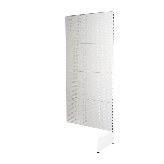 extension de gondole pour présentoir, 1 m - blanc - silverline