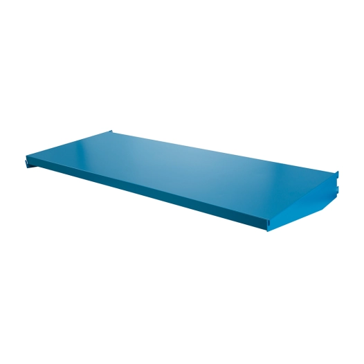 étagère pour présentoir, 1 m - bleu - silverline