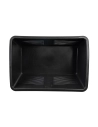 seau à peinture rectangulaire - noir, 15 l - silverline