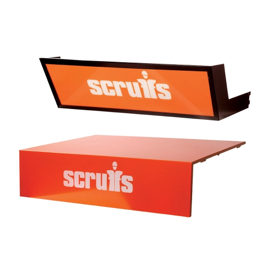 1 kit tête et pied de gondole - scruffs - scruffs