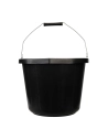 10 seau de maçon pour usage intensif - noir, 15 l - silverline