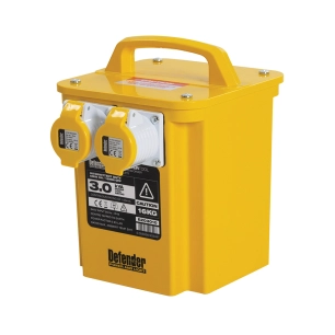 transformateur électrique portable, 3 kva, 16 a - 110 v - defender