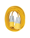 rallonge électrique jaune, 1,5 mm², 16 a, 14 m - 110 v - defender