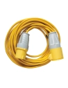 câble électrique, 1,5 mm² x 10 m, jaune - 110 v - defender