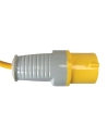 câble électrique, 1,5 mm² x 10 m, jaune - 110 v - defender