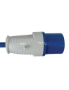 rallonge électrique bleue, 2,5 mm², 16 a, 14 m - 230 v - defender