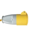 rallonge électrique jaune, 1,5 mm², 16 a, 25 m - 110 v - defender