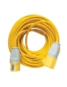 rallonge électrique jaune, 2,5 mm², 16 a, 25 m - 110 v - defender