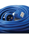 rallonge électrique arctic bleue, 2,5 mm², 16 a, 25 m - 230 v - defender