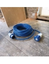 rallonge électrique arctic bleue, 2,5 mm², 16 a, 25 m - 230 v - defender