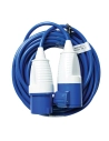 rallonge électrique arctic bleue, 2,5 mm², 32 a, 14 m - 230 v - defender