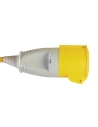 rallonge électrique jaune, 4 mm², 32 a, 14 m - 110 v - defender