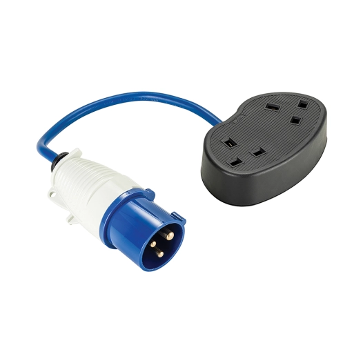 adaptateur/convertisseur, 16 a - 2 x 13 a - 230 v - defender