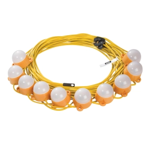 1 guirlandes lumineuses del encapsulées, 22 m, 50 w - 240 v - defender