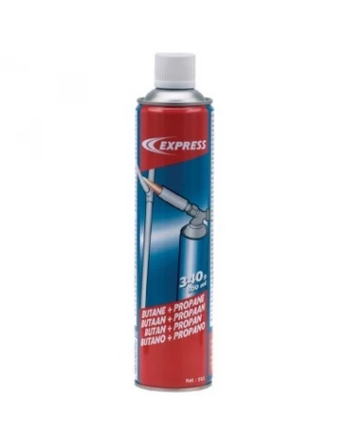 Cartouche gaz Butane + propane - 340 g / 600 ml - EXPRESS