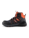 chaussures de sécurité glide, noir et orange - pointure 45 (10,5) - scruffs
