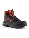 chaussures de sécurité glide, noir et orange - pointure 45 (10,5) - scruffs