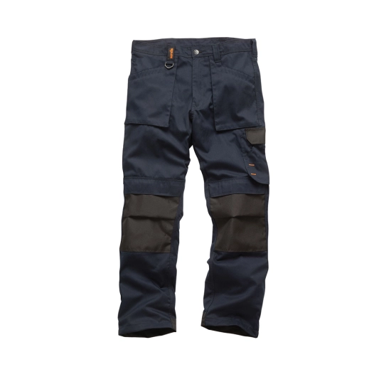 1 pantalon worker bleu marine - taille 42 r - scruffs