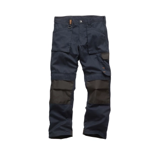 1 pantalon worker bleu marine - taille 42 r - scruffs