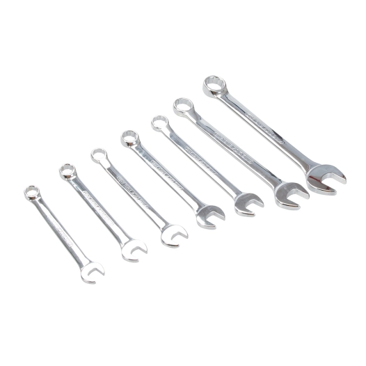 clés mixtes, métrique, 8 pcs - 11 - 24 mm - king dick