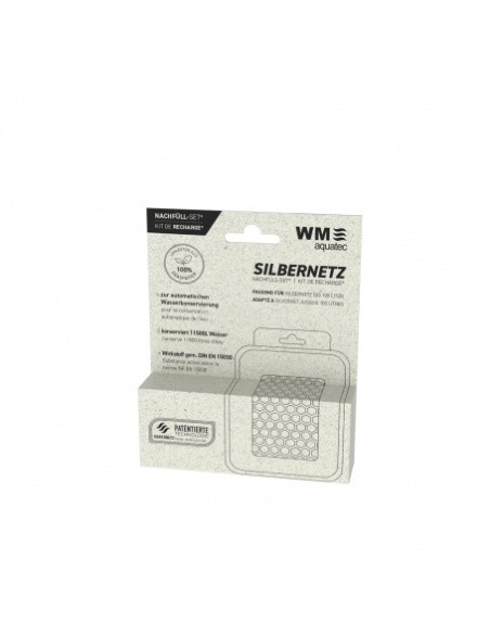 Kit Recharge SilverNet 60L Assure l'hygiène de l'eau en continu - WM Aquatec