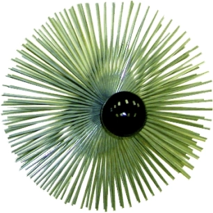 herisson pvc rond 100mm