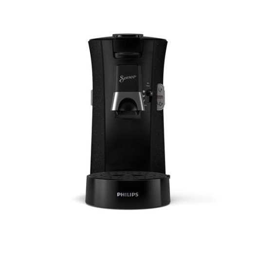 cafetiã¨re dosettes senseo 1450w - 0,9l - 1-2 tasses - crema plus - intensity+ - arrãªt auto - bec ajust. - noir - philips domes