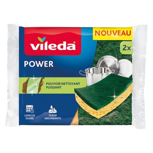eponges power x2 - fhp vileda