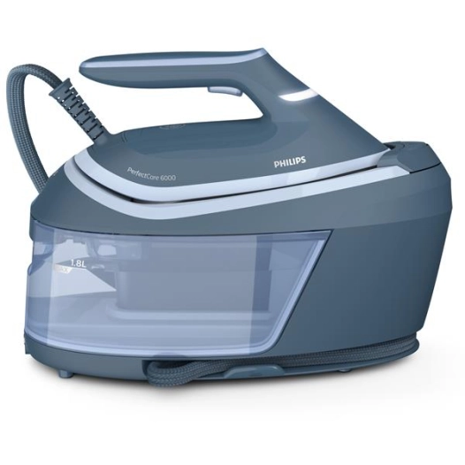 centrale vapeur 2400w - 8 bar - 130 g/min - pressing 550 g - rã©servoir 1,8 l amov. - optimaltemp - steamglide adv. - ble - phil