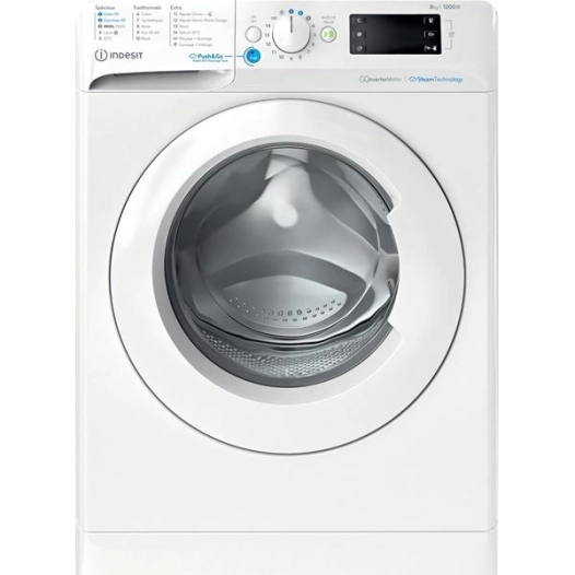 indesit lave-linge frontal bwe8127xwvfr - indesit
