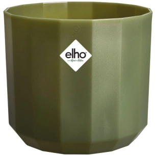 pot facet rond d.17 cm vert forãªt - elho bv