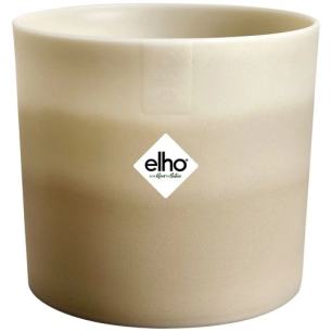pot colour gradient rond d.14 cm beige grã©s - elho bv