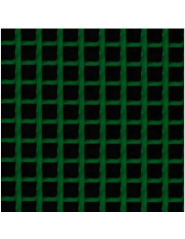 Grillage plastique maille carrée h 1 x l 25 m vert 10 x 10