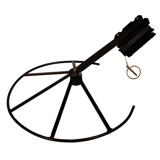 carter de protection ø 445 mm, convient pour une utilisation avec une tête fil nylon sur débroussailleuse à dos. protège les arb