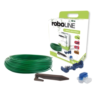 kit d'installation / réparation avec câble robots 0,93 mm² x 100m, 4 connecteurs chargeur, 4 connecteurs articulés, isolés et 10