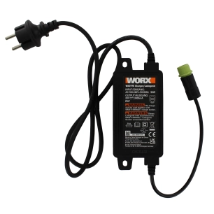 transformateur d'alimentation de station de charge (100-240v,20v,90w) pour robots tondeuses worx, modèles wr147e, wr147e.1, wr15