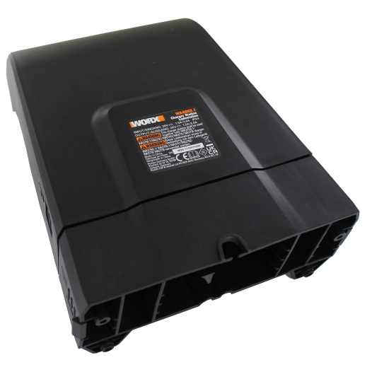 ensemble station de charge (sans la base) pour robots tondeuses worx, modèles wr130e, wr142e, wr147e.1, wr148e, wr165e, wr166e,