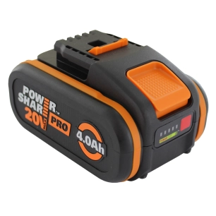 batterie pack(li-ion,4ah,20v) pour robots tondeuses worx, pour modèles: wg737e, we142e, wr208e, wr216e. origine: 50049408, wa301