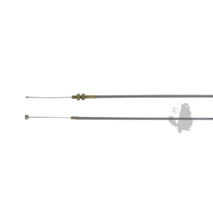 câble d'accélération adaptable pour débroussailleuse stihl modèles fs86 et fs106 - remplace origine: 4126-180-1110 - longueur c