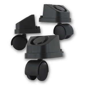 jeu de 3 roues clipsables pour vides-cendres. se monte sur nos modèles xl1040, xl1840, xl2040b, xl1730 et nombreuses autres marq