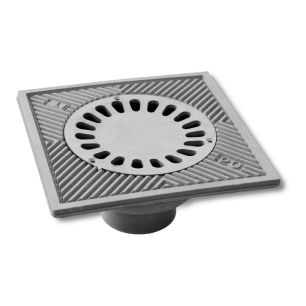 drain de terrasse en polypropylène 20 x 20 cm