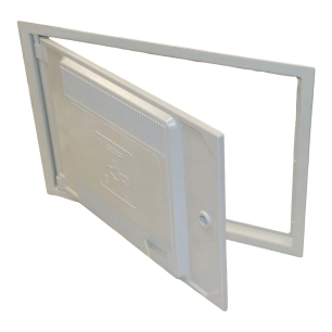 armoire d'analyse d'eau en polyester, cadre et porte, 25 x 35 cm