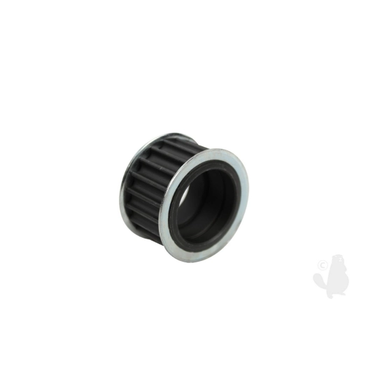 poulie crantée 20 dents origine ggp / castelgarden, stiga modèle tc122 - h: 31mm, ø: ext: 55mm, ø int: 31/35mm. origine: 2560156