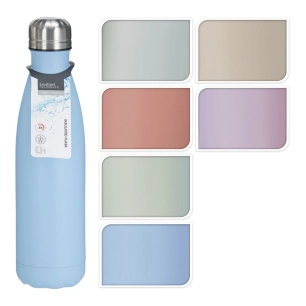 bouteille isotherme couleurs assorties 500 ml