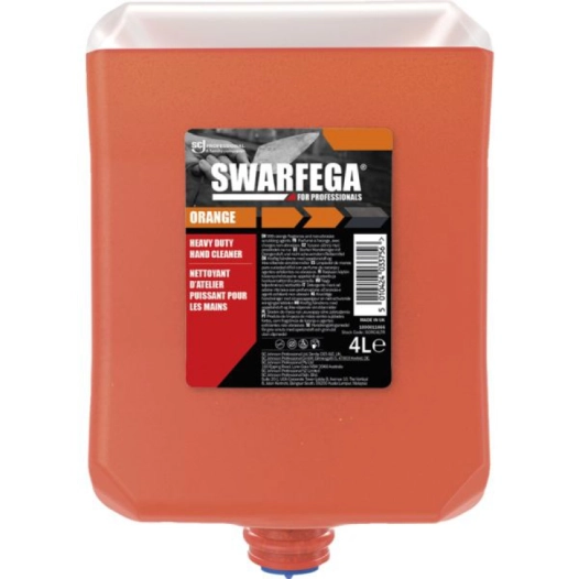 Creme nettoyante swarfega orange sans solvant - cartouche 4 litres - SWAFERGA (ancien ARMA)