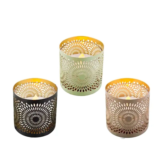 bougie solaire à effet flamme, couleurs variées